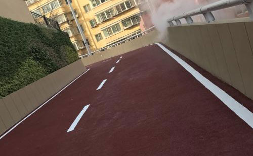 阿克陶彩色路面